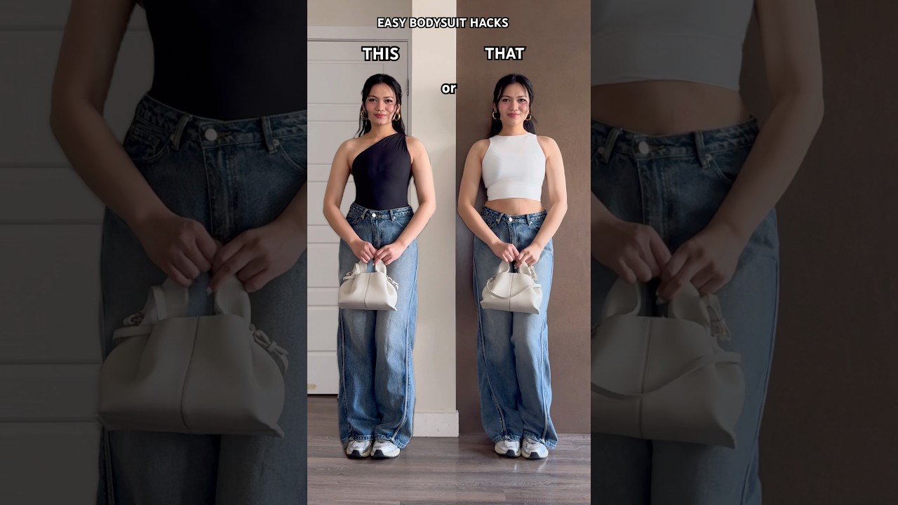 THIS OR THAT?bodysuit from @Avidlove &shirt from @InPrintWeTrust  #ootd #fashion #womensclothing