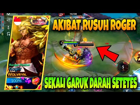 ROGER WOLVERINE GENDONG TIM NGETROL | BUILD ROGER TERSAKIT 2022 | TOP GLOBAL ROGER -ROGER BEST BUILD