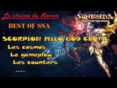 SCORPION MILO GC GOD CLOTH BEST OF SSA SAINT SEIYA #ssa #SaintSeiyaKOTZ #SaintSeiyaAwakening