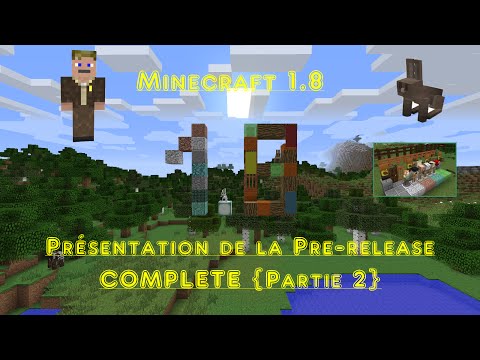 ZeNico13 - Minecraft 1.8 - Presentation of the FULL Pre-release { Part 2 }