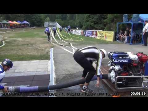 SDH Čikov v Senetářově 12.6.2016 - 1. místo - 16,87 (PP 16,68)