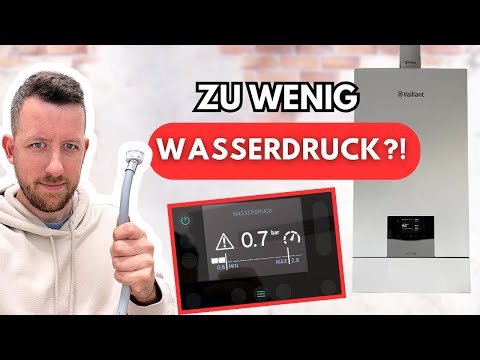 Low water pressure?! 💧🚫 Refilling water in a Vaillant gas boiler