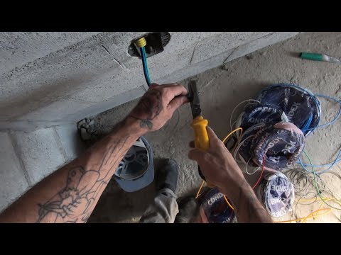 Electrical installation - the best video lesson of all time, practical and straight from the cons...