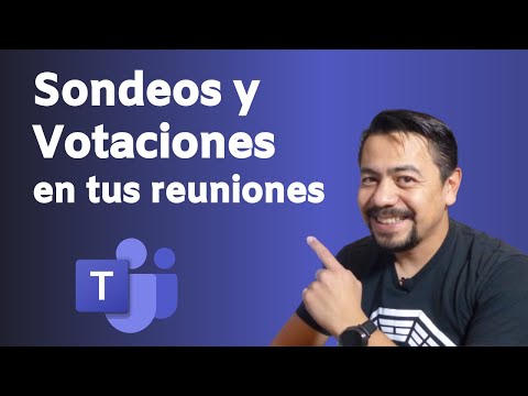 Cómo hacer un sondeo en Teams durante una reunión