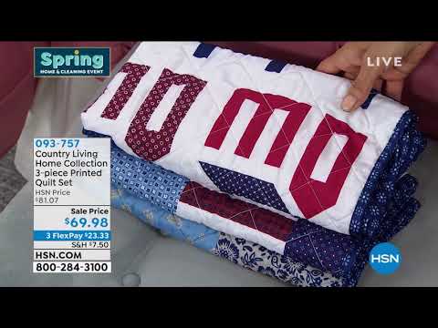 HSN | Spring Bedroom Makeover - Country Living 03.15.2021 - 02 PM
