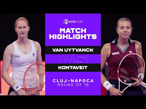 Alison Van Uytvanck vs. Anett Kontaveit | 2021 Cluj-Napoca Round of 16 | WTA Match Highlights