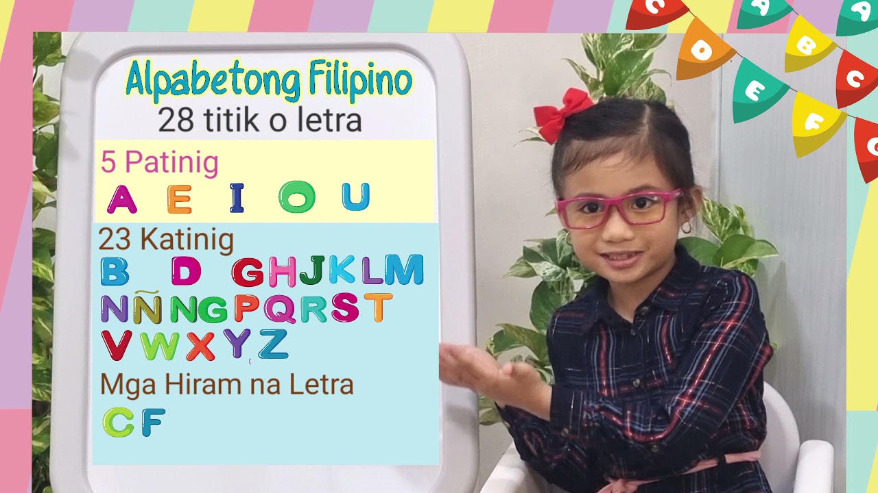 Putar video Ang Makabagong Alpabetong Filipino || Patinig Katinig at mga Hiram na Letra || Kindergarten Lessons sekarang Ang Makabagong Alpabetong Filipino || Patinig Katinig at mga Hiram na Letra || Kindergarten Lessons