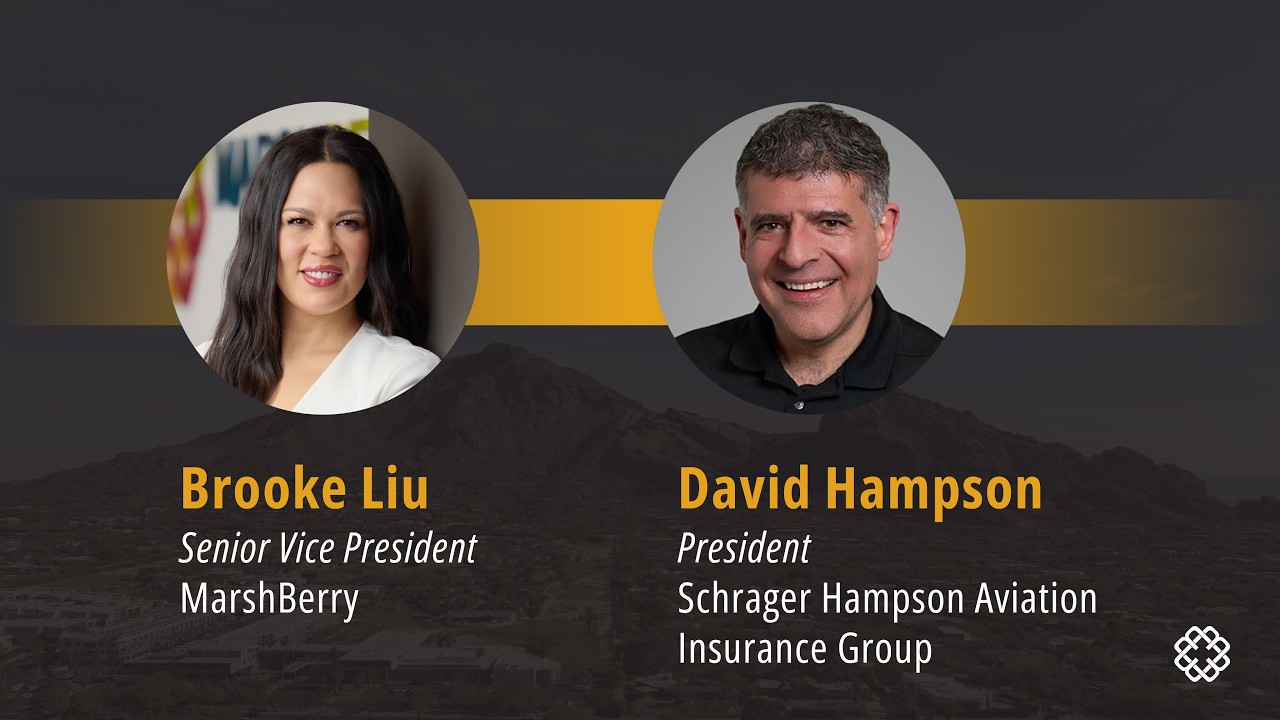Thumbnail for MarshBerry Expert Perspectives Insights from David Hampson Schrager Hampson Aviation Insurance Group video