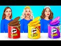 Rich vs Poor vs Giga Rich Food Challenge | Expensive & Cheap Cake Decorating by X-Challenge