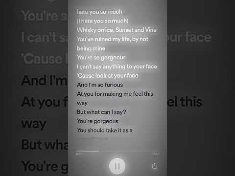 Gorgeous - Taylor Swift (sped up) ┊serein.