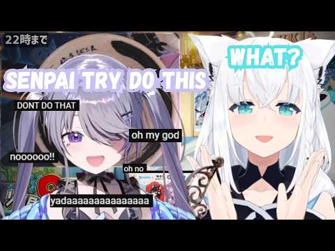 Fubuki overseas viewer freak out after she do what Biboo told her