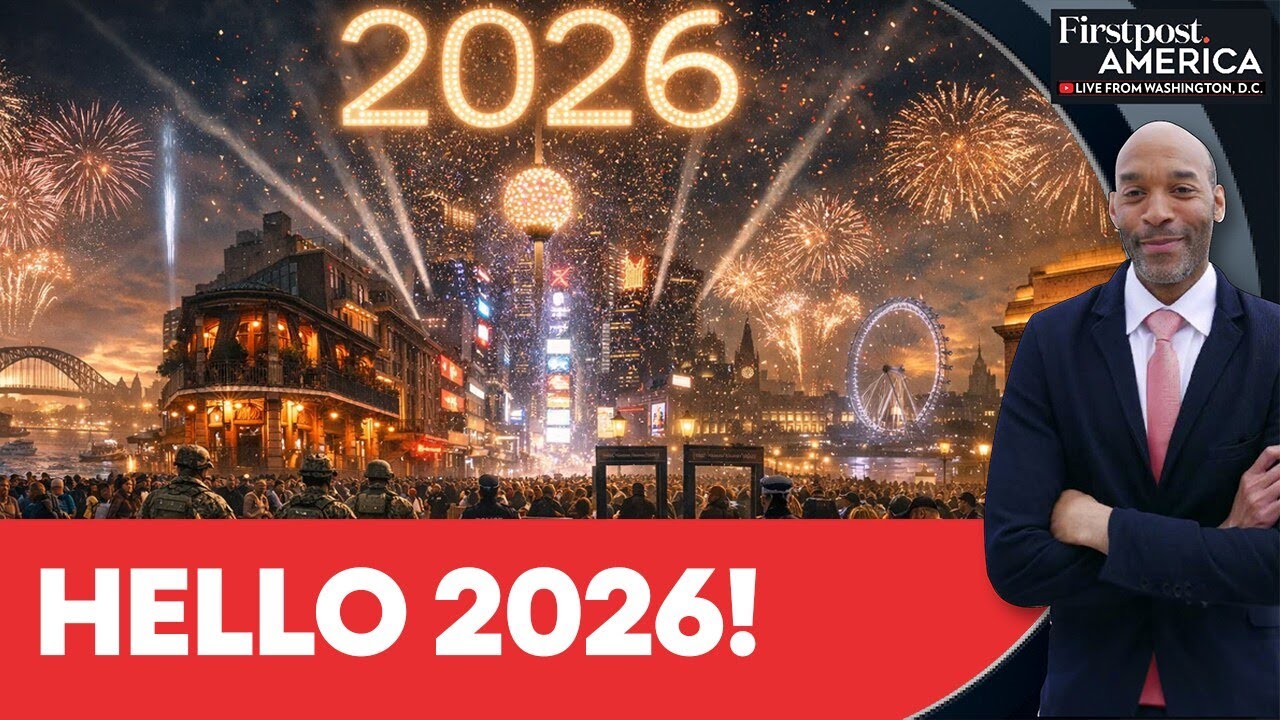 New Year 2026: New Zealand, Australia, UK, India Celebrate With Joy | Firstpost America