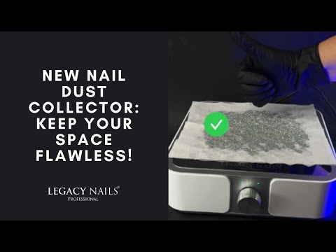 New Nail Dust Collector by Legacy Nails: Keep your Space Flawless!😁❤️ │ LEGACY NAILS