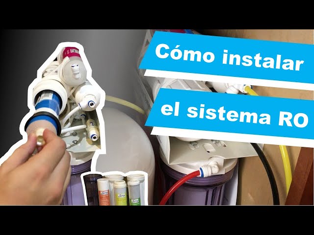 Vídeo relacionado con NATURE WATER PROFESSIONALS Equipo de Osmosis Inversa - Kit para Osmosis de 6 Etapas - Capacidad para 5 L - Incluye Membrana Vontron de 50GPD, Deposito y Filtros