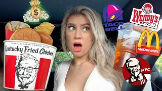 Letting The Person in FRONT of Me DECIDE What I Eat for 24 HOURS! *mukbang*