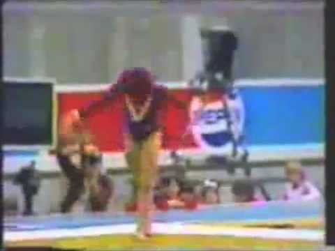 Hope Spivey  - 1986 Goodwill Games Event Finals - Floor Exercise