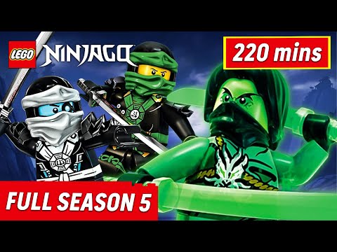 NINJAGO: Masters of Spinjitzu SEASON 5 COMPILATION! 🗡️ | Action Cartoons for Kids 🔥 LEGO® NINJAGO®
