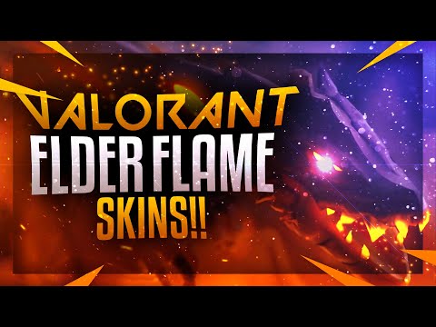 Valorant: New Elderflame Dragon Skins (I'm broke now)