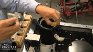 Ideal H2O - Professional Series - Removing the Pressure Vessel End Cap