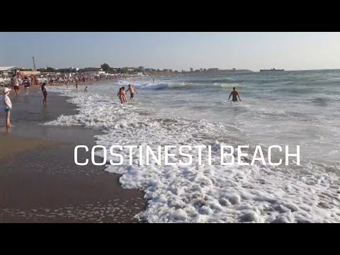 Costinești Beach - Romania, Black Sea 23 august 2019