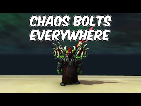CHAOS BOLTS EVERYWHERE - 9.1.5 Destruction Warlock PvP - WoW Shadowlands