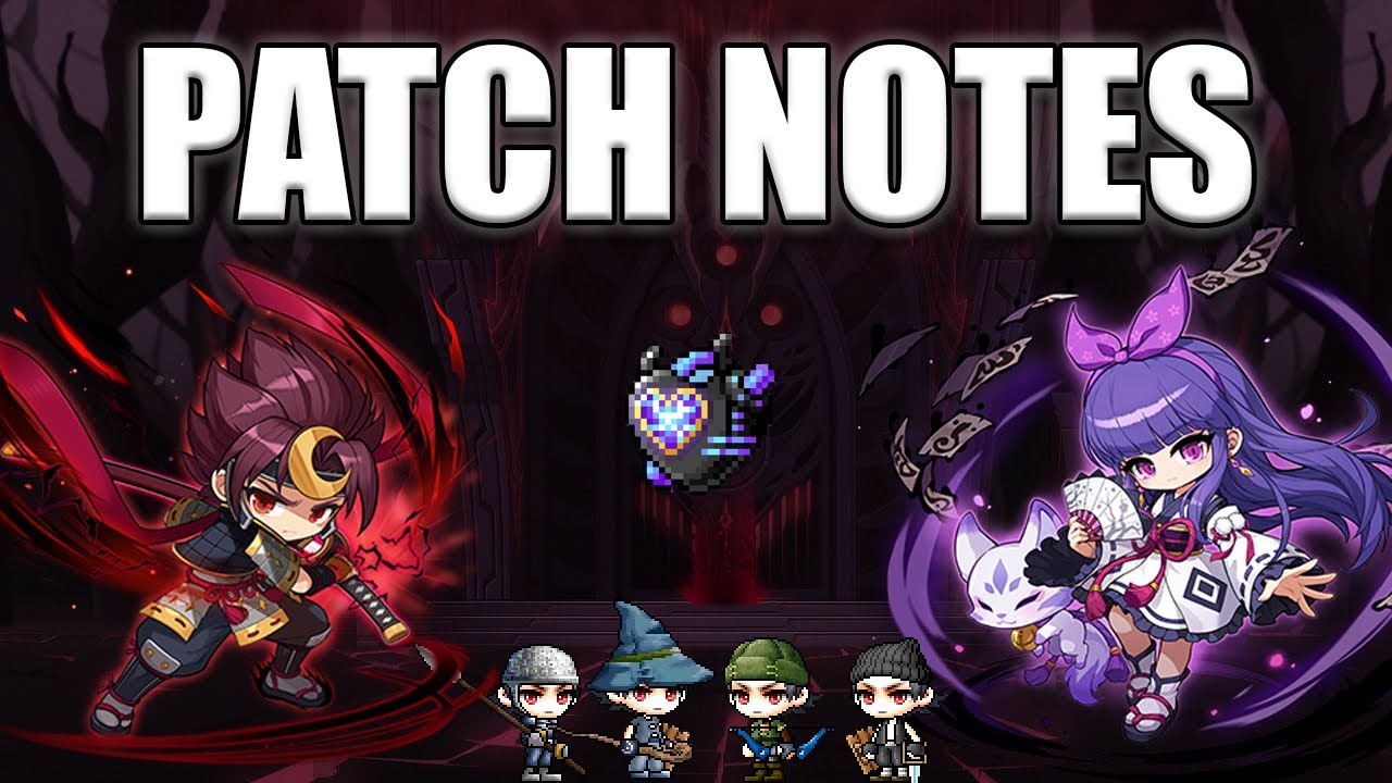 The NEW Patch Notes For MapleStory Just Dropped!