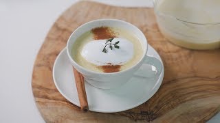 부드러운 🍠 고구마 라떼 만들기 Sweet Potato Latte Recipe | 한세 HANSE