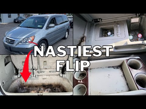 Turning $1,000 To $100,000 Flipping Cars Part 17 - Nastiest Flip Yet