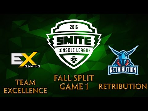 SMITE Console League EU Fall Split Week 3 - Team eXcellence vs. Retribution (Game 1)