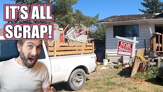 Scrapping A HOARDERS HOUSE! - Scrap Metal Recycling 34