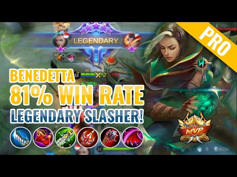 Benedetta: Legendary Gameplay - 81% Win Rate | Played by SkyWee | MLBB | Mobile Legends