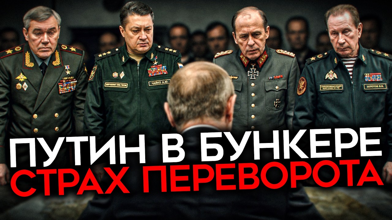 В КРЕМЛЕ БОЯТСЯ ПЕРЕВОРОТА. Путин спрятался в бункере