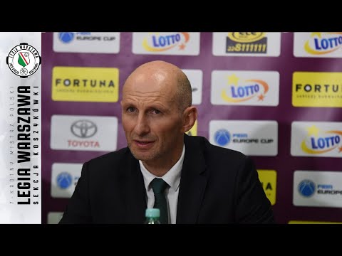 Konferencja prasowa po meczu Legia Warszawa vs Egis Körmend