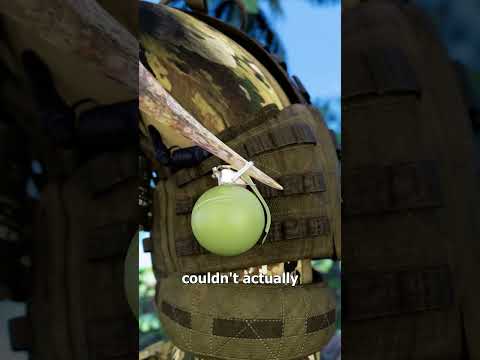 Soldiers Tape Their Grenades 😳
