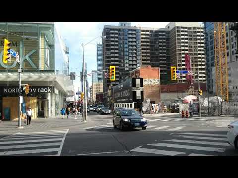 Yonge and Bloor in Downtown Toronto | Toronto, Canada July 15, 2020