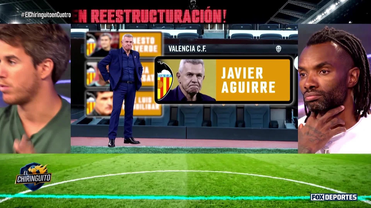 ¿AGUIRRE AL VALENCIA? | El 'Vasco' entre los candidatos a nuevo director técnico | El Chiringuito
