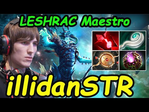 IllidanSTR - [Leshrac] You will be Erased  !! | Dota2 7.12 Rank