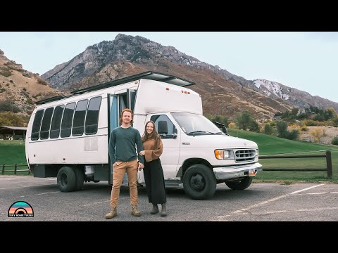 Beautifully Designed Shuttle Bus for Expecting Young Couple