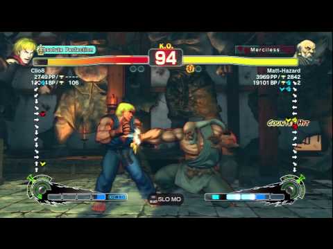 Clio8 [Ken] Vs Matt-Hazard [Gouken] SSF4 AE Online Ranked Matches - PSN