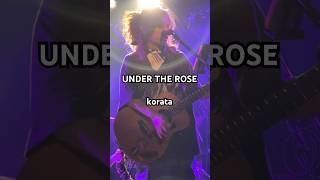 4.UNDER THE ROSE / korata 2026.05.03 柳ヶ瀬アンツ