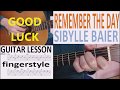REMEMBER THE DAY - SIBYLLE BAIER fingerstyle GUITAR LESSON