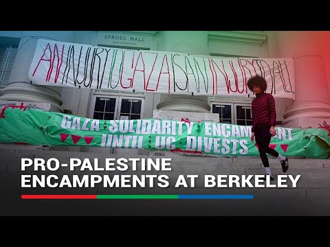 Pro-Palestinian encampments spring up at Berkeley as campus protests spread