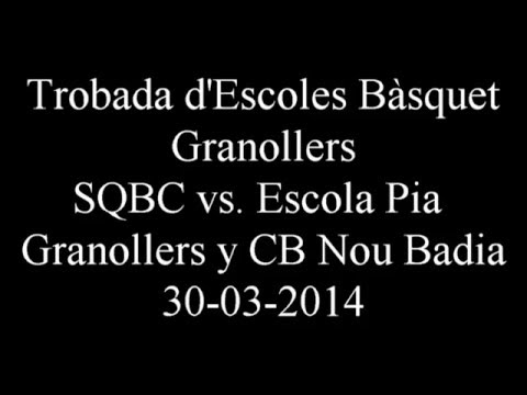 Trobada Escoles Basquet Granollers 2014
