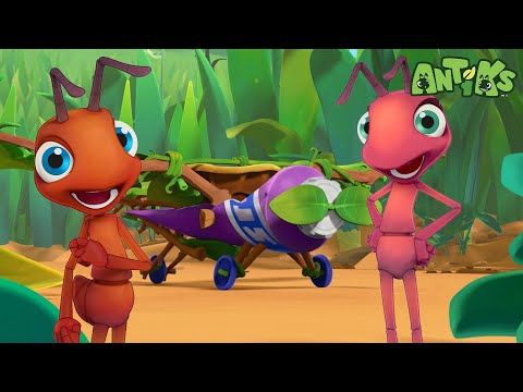Ants ready to depart 🔴NEW EPISODE!!!🔴| Funny Cartoons | Funny Videos for kids | ANTIKS 🐜🌿