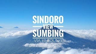 preview picture of video 'naik Gunung sindoro jalur kledung - pos 1 sampai puncak'