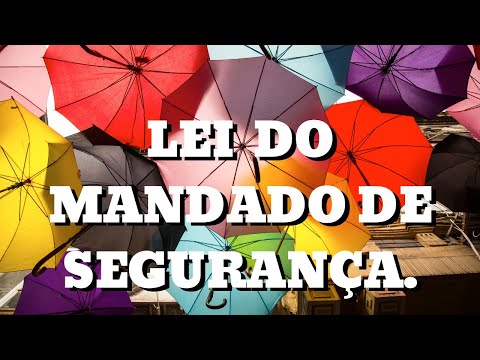 LEI MANDO DE SEGURANÇA EM ÁUDIO.LEI 12.016/2009