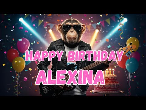 ALEXINA Happy Birthday Song - Happy Birthday to Alexina