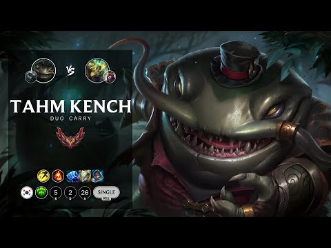 Tahm Kench Bot vs Zeri - KR Grandmaster Patch 12.12