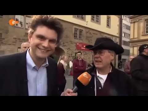 Lutz van der Horst bei ANTI GENDER DEMO (heute show)