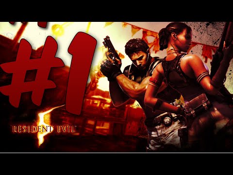 Resident Evil 5 HD Remastered PART 1 Co-Op - Splitscreen Society